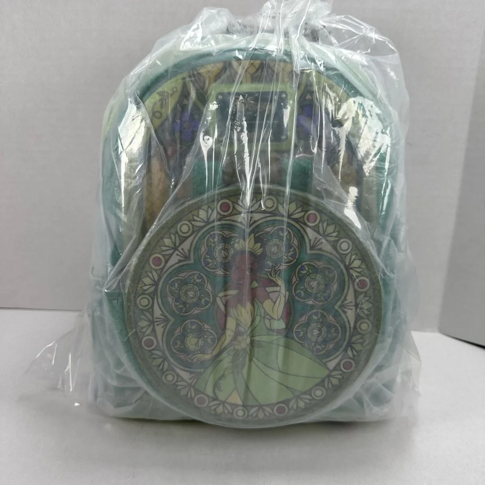 Loungefly Disney Princess Stained Glass Collection: Tiana Mini-Backpack